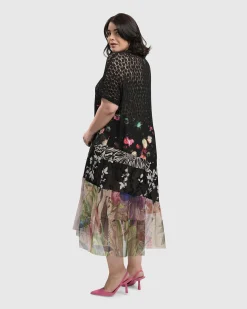 Women Alembika Dresses<Adaline Tiered Maxi Dress, Floral