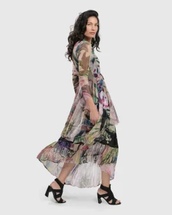 Women Alembika Plus<Adaline Tiered Maxi Skirt, Mix