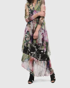 Women Alembika Pants & Skirts<Adaline Tiered Maxi Skirt, Mix