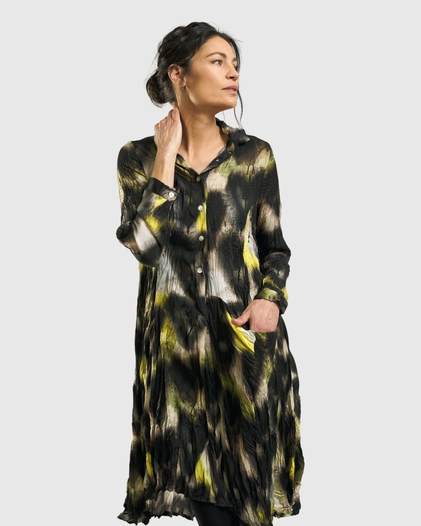 Women Alembika Plus<Airbrush Wonderful Pocket Dress, Hearts