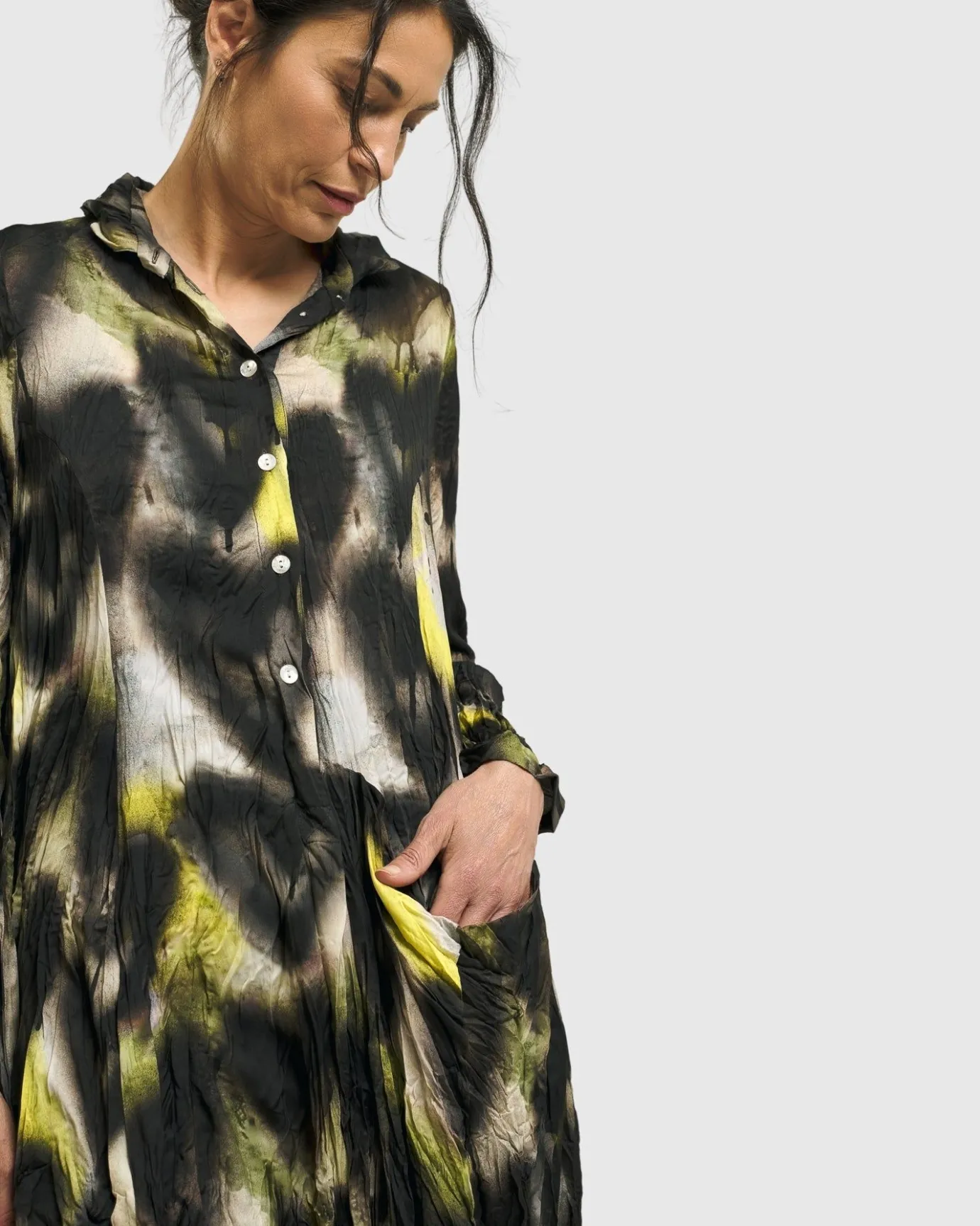 Women Alembika Plus<Airbrush Wonderful Pocket Dress, Hearts