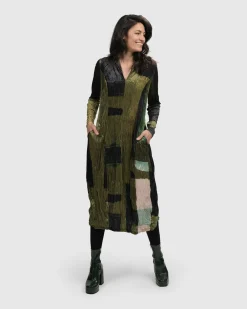 Women Alembika Plus<Al Fresco Cocoon Dress, Olive