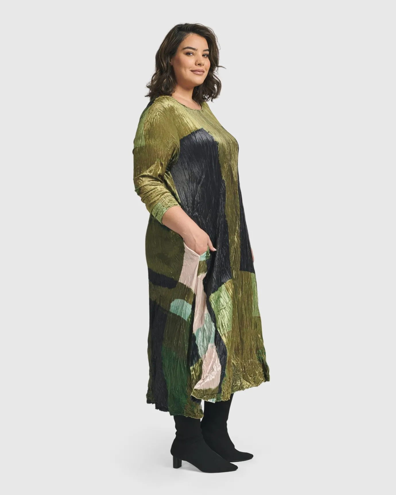 Women Alembika Dresses<Al Fresco Maxi Dress, Olive