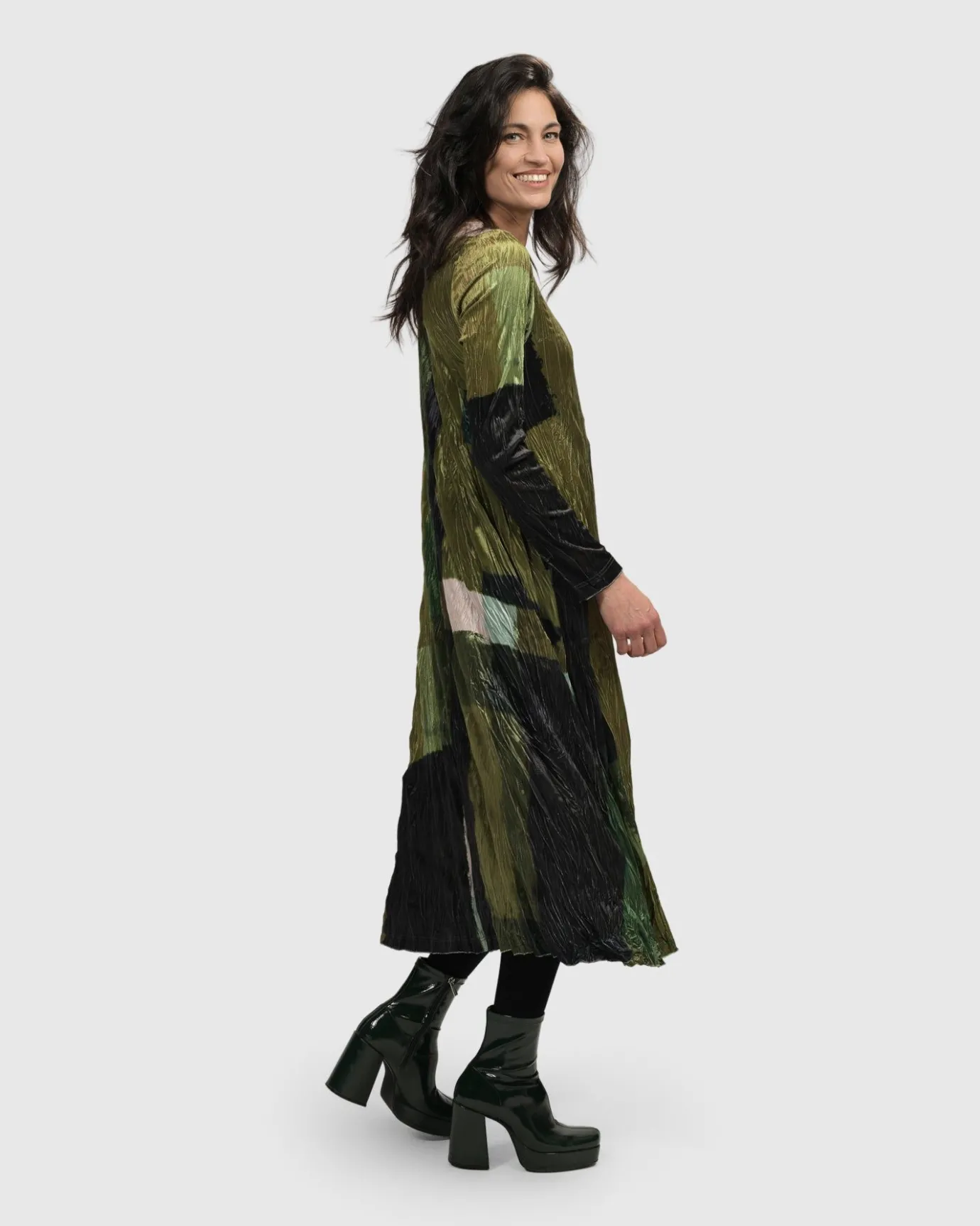 Women Alembika Dresses<Al Fresco Maxi Dress, Olive