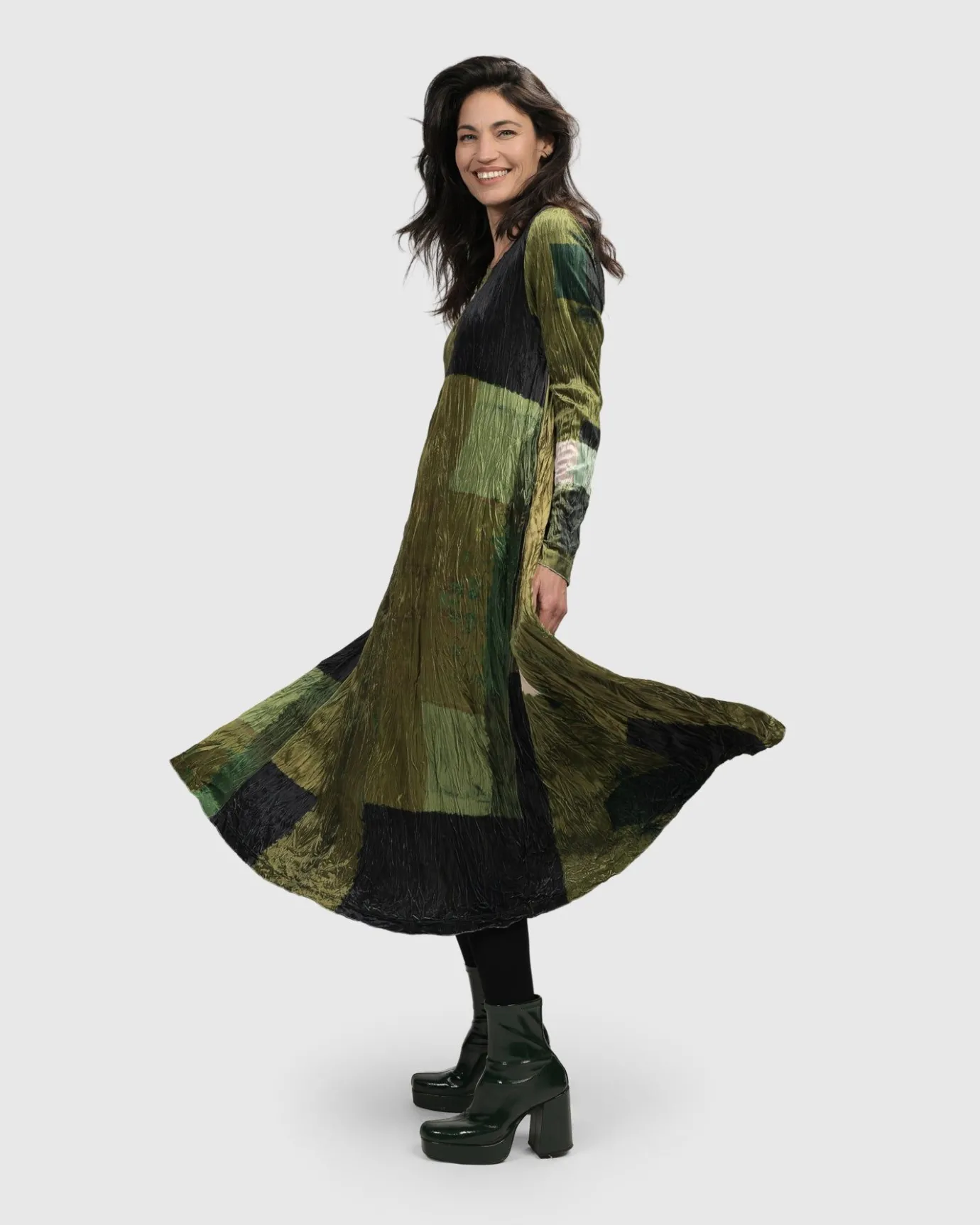 Women Alembika Dresses<Al Fresco Maxi Dress, Olive