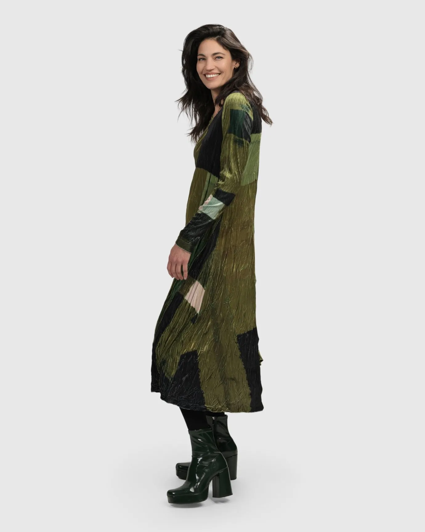 Women Alembika Dresses<Al Fresco Maxi Dress, Olive