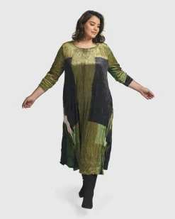 Women Alembika Plus<Al Fresco Maxi Dress, Olive
