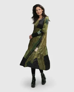 Women Alembika Plus<Al Fresco Maxi Dress, Olive