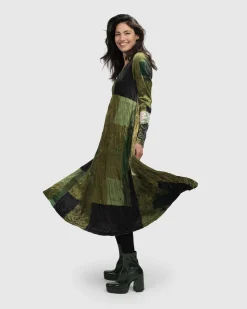 Women Alembika Plus<Al Fresco Maxi Dress, Olive