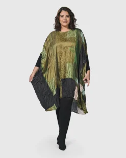Women Alembika Dresses<Al Fresco Muumuu Dress, Olive