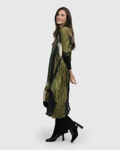Women Alembika Dresses<Al Fresco Muumuu Dress, Olive