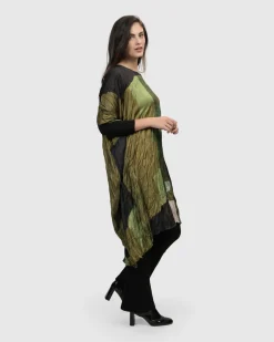 Women Alembika Dresses<Al Fresco Muumuu Dress, Olive