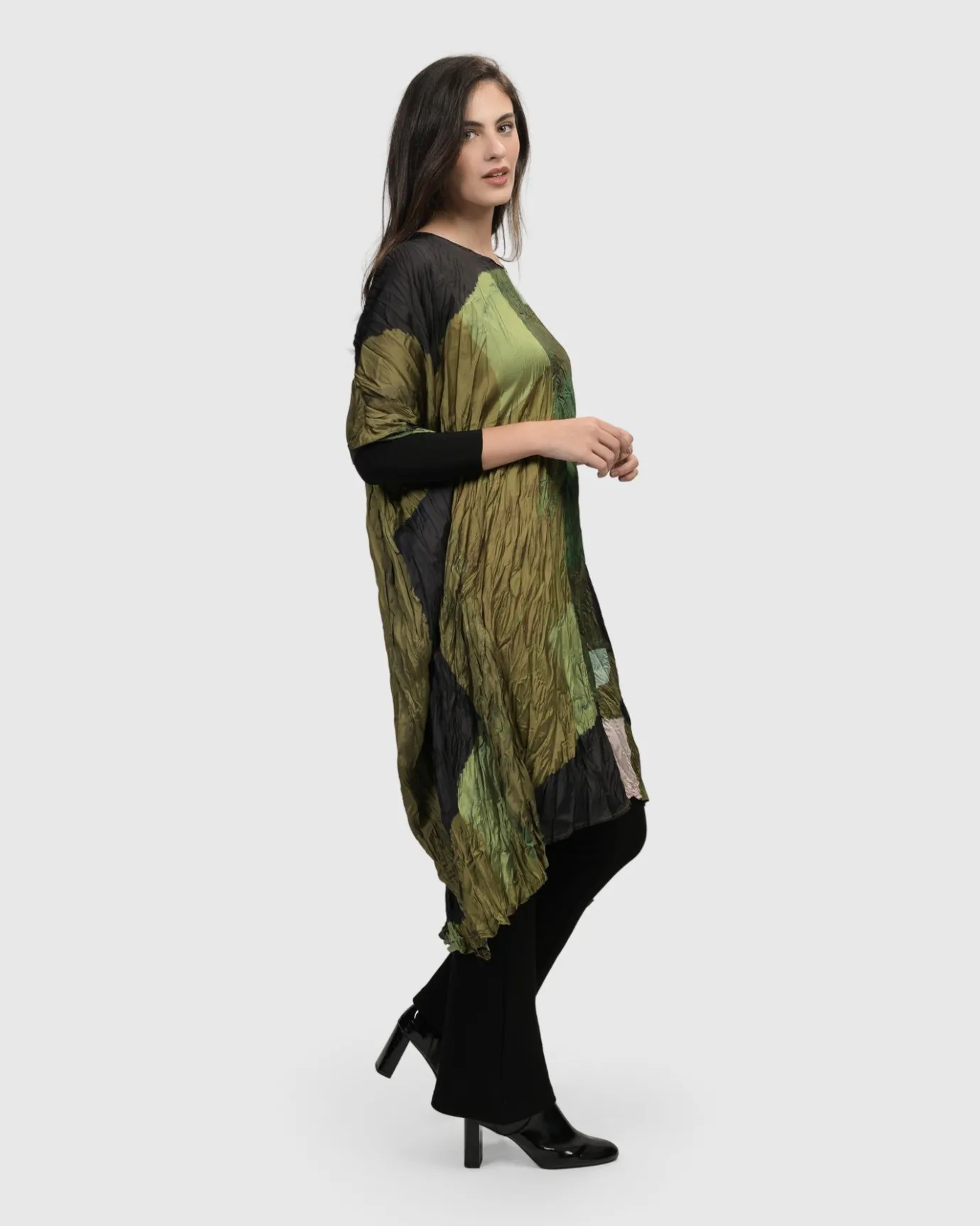 Women Alembika Dresses<Al Fresco Muumuu Dress, Olive