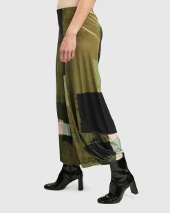 Women Alembika Pants & Skirts<Al Fresco Punto Pants, Olive