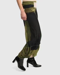 Women Alembika Pants & Skirts<Al Fresco Punto Pants, Olive