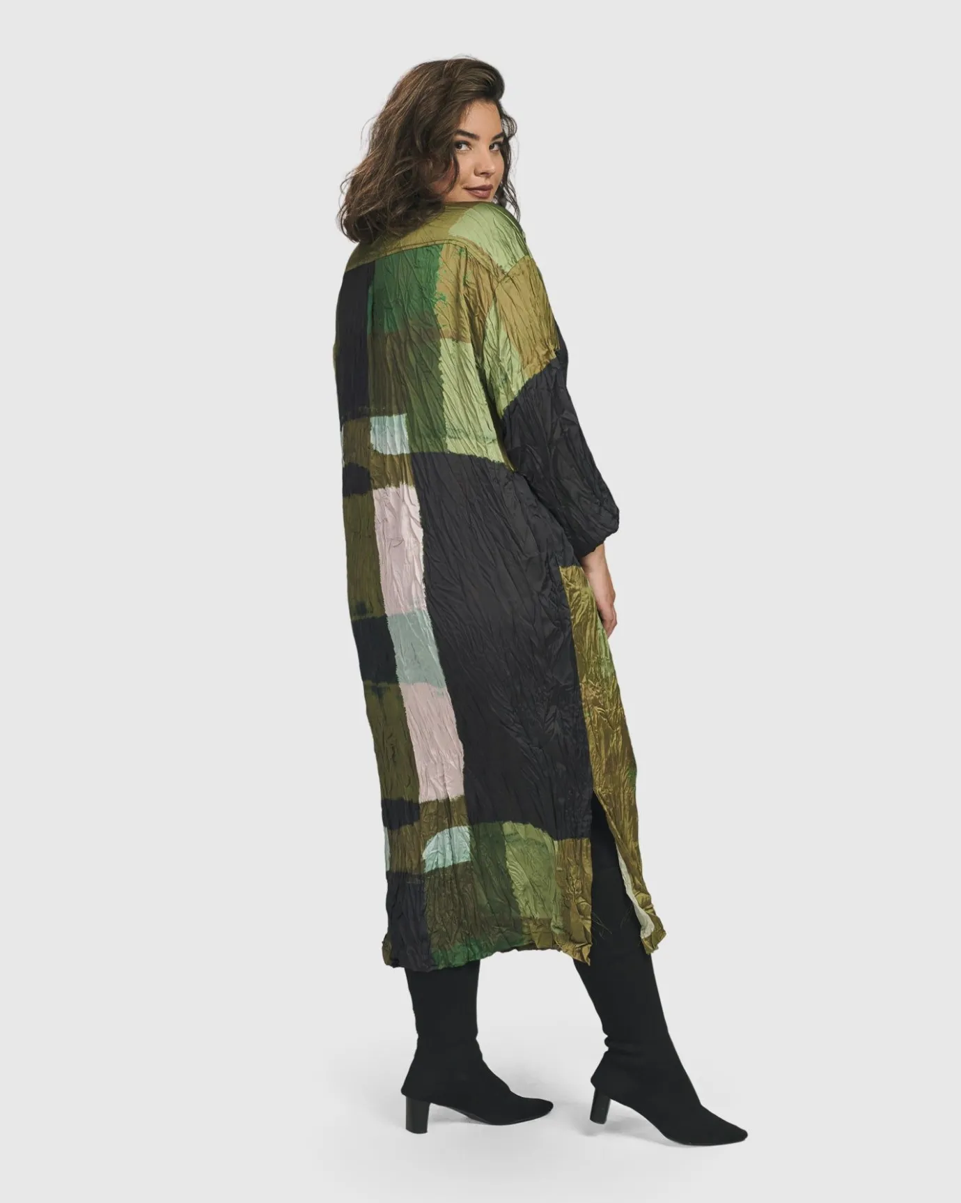 Women Alembika Plus<Al Fresco Shirt Dress, Olive