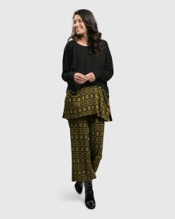 Women Alembika Tops & Tunics<Alice Apron Pocket Top, Chartreuse