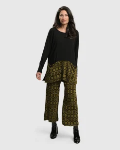 Women Alembika Tops & Tunics<Alice Apron Pocket Top, Chartreuse