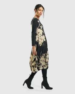 Women Alembika Dresses<Amber Cocoon Dress, Floral