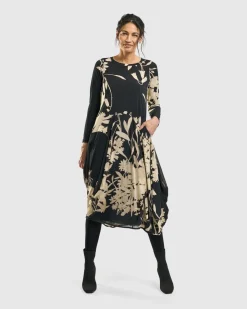 Women Alembika Dresses<Amber Cocoon Dress, Floral