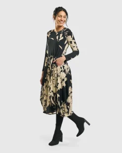 Women Alembika Plus<Amber Cocoon Dress, Floral