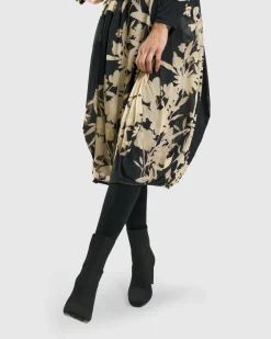Women Alembika Plus<Amber Cocoon Dress, Floral