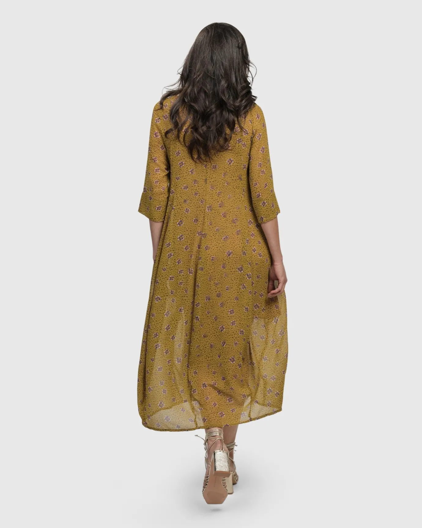 Women Alembika Plus<Amelie V-Neck Caftan, Meadow