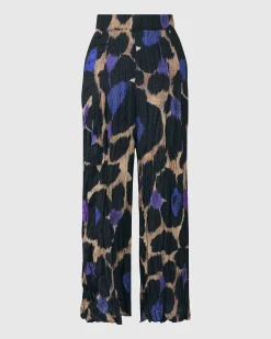 Women Alembika Plus<Amethyst Crinkle Palazzo Pants, Multi