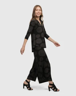 Women Alembika Plus<Andes Punto Pants, Brown