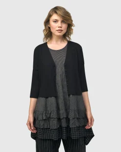 Women Alembika Jackets<Andromeda Cropped Cardigan, Stripes