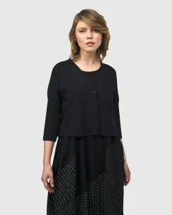 Women Alembika Jackets<Andromeda Cropped Cardigan, Stripes