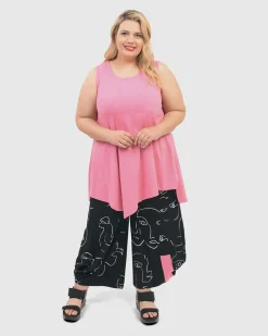 Women Alembika Tops & Tunics<Ani Sleeveless Tunic Top, Bazooka