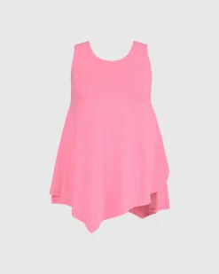 Women Alembika Tops & Tunics<Ani Sleeveless Tunic Top, Bazooka