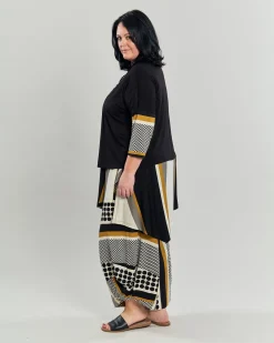 Women Alembika Plus<Ani Sleeveless Tunic Top, Stripes