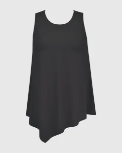 Women Alembika Tops & Tunics<Ani Sleeveless Tunic Top, Black