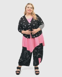 Women Alembika Plus<Ani Sleeveless Tunic Top, Bazooka