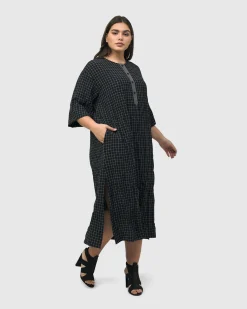 Women Alembika Dresses<Aphrodite Caftan Dress, Net