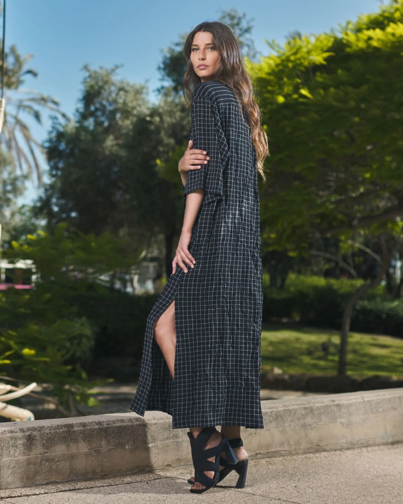 Women Alembika Dresses<Aphrodite Caftan Dress, Net