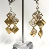 Women Alembika Accessories<Aqua Chandelier Earrings, Gold