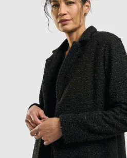 Women Alembika Jackets<Aquarius Cardigan Jacket, Charcoal