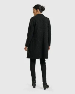 Women Alembika Jackets<Aquarius Cardigan Jacket, Charcoal