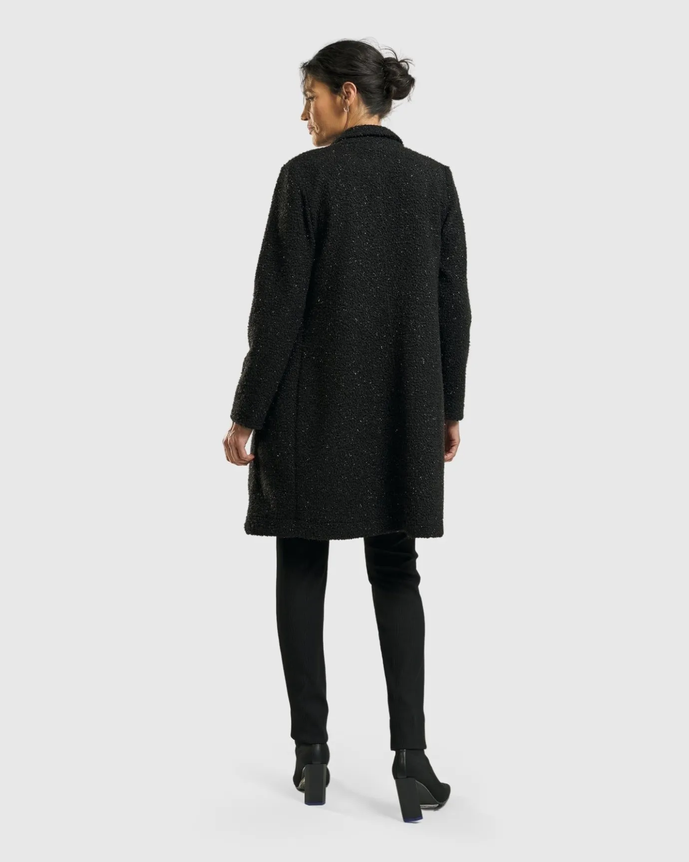 Women Alembika Jackets<Aquarius Cardigan Jacket, Charcoal