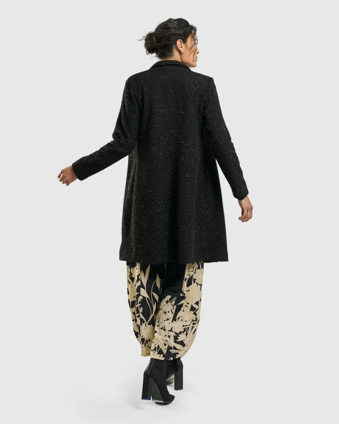 Women Alembika Jackets<Aquarius Cardigan Jacket, Charcoal