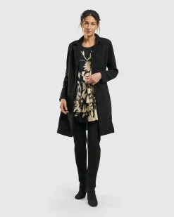 Women Alembika Jackets<Aquarius Cardigan Jacket, Charcoal