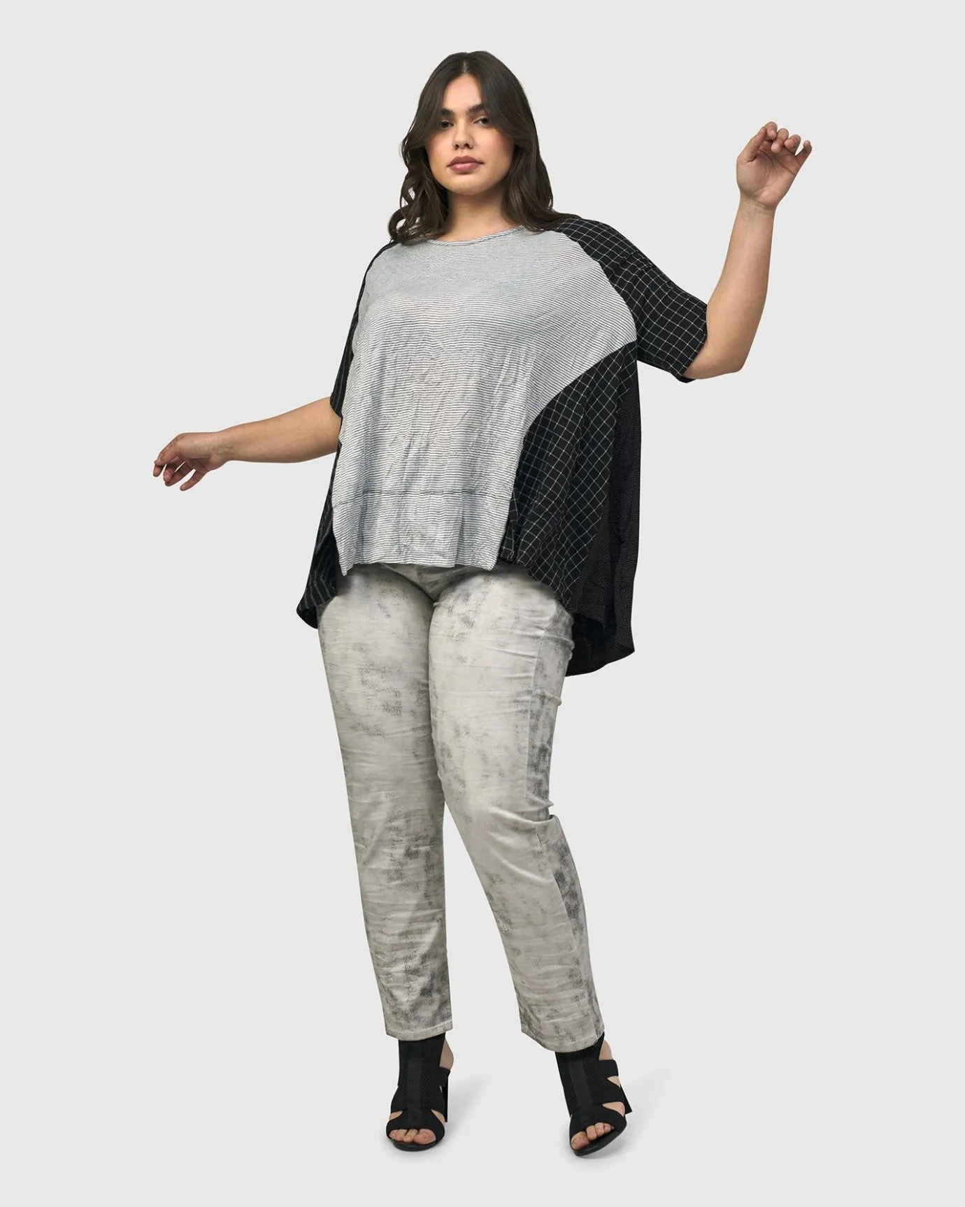 Women Alembika Plus<Ariadne Trapeze Top, Mix