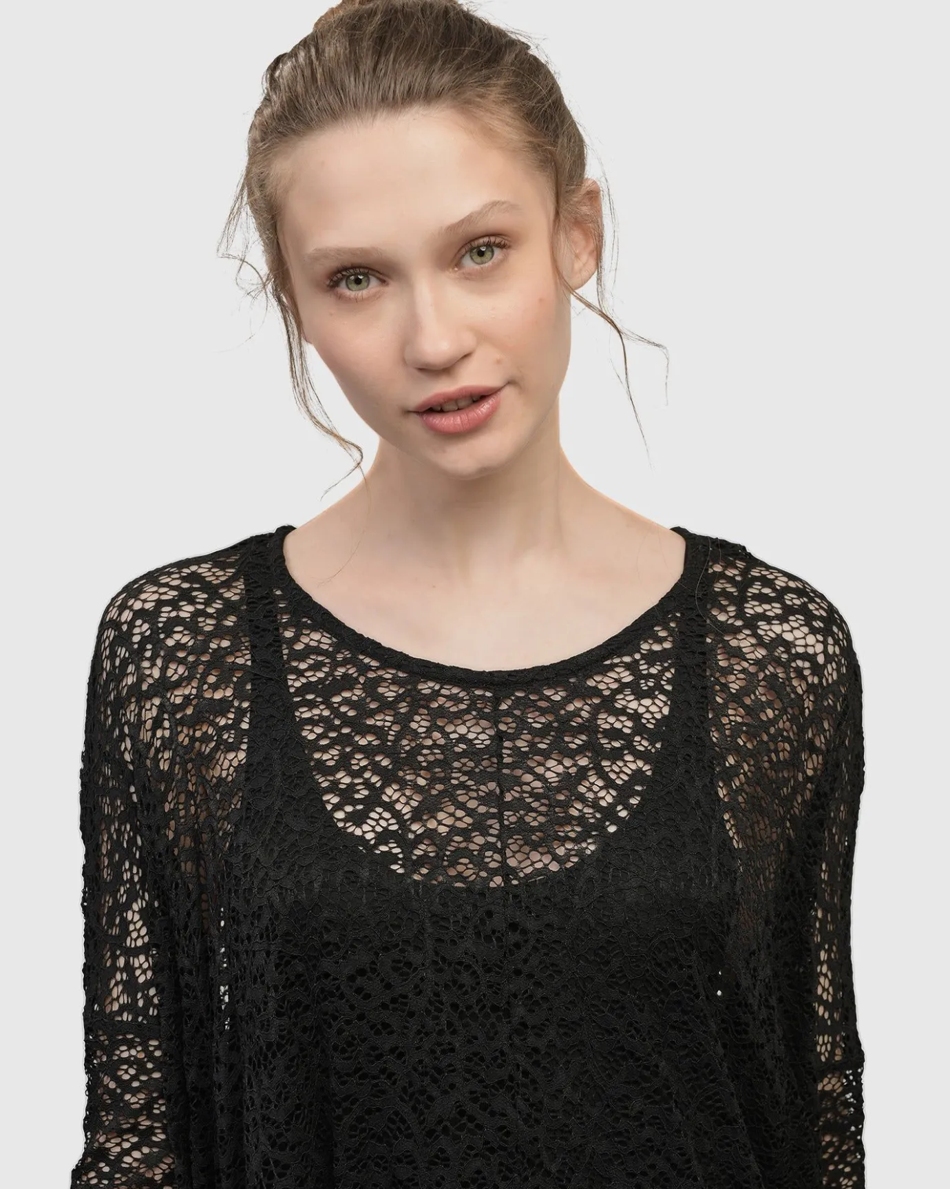 Women Alembika Plus<Artemis Trapeze Dress, Black