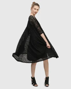 Women Alembika Plus<Artemis Trapeze Dress, Black