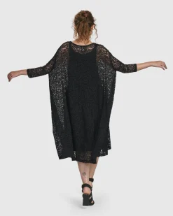 Women Alembika Plus<Artemis Trapeze Dress, Black