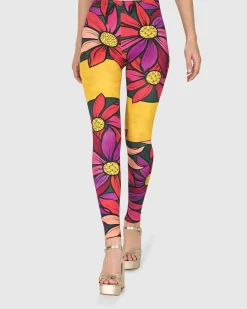 Women Alembika Pants & Skirts<Artisan Leggings, Bouquet