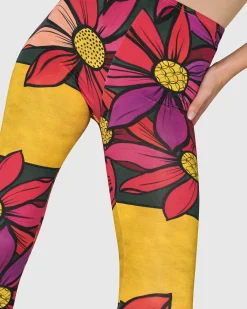 Women Alembika Pants & Skirts<Artisan Leggings, Bouquet